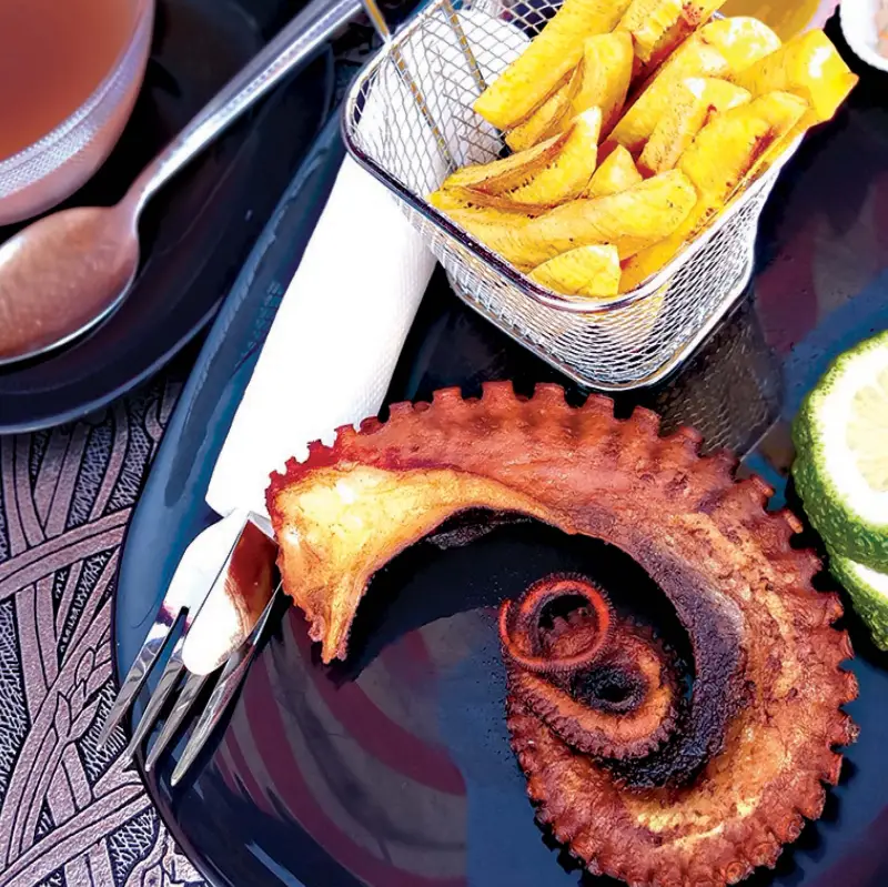 Pweza Fried & Soup